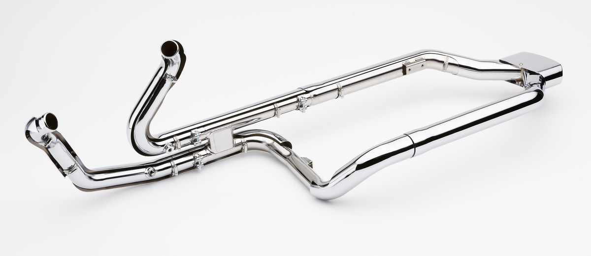 Powerport Dual Headpipes Chrome Flh/Flt 09 16