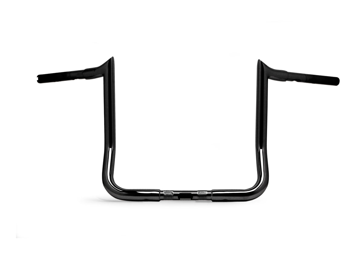 8&quot; Monkey Bagger Bars Black `86 23 Flh/Flt