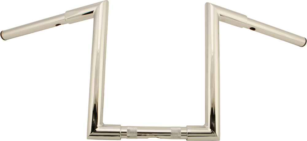 H Bar Z Bar 1 1/4" Cable 12" Rise Chrome