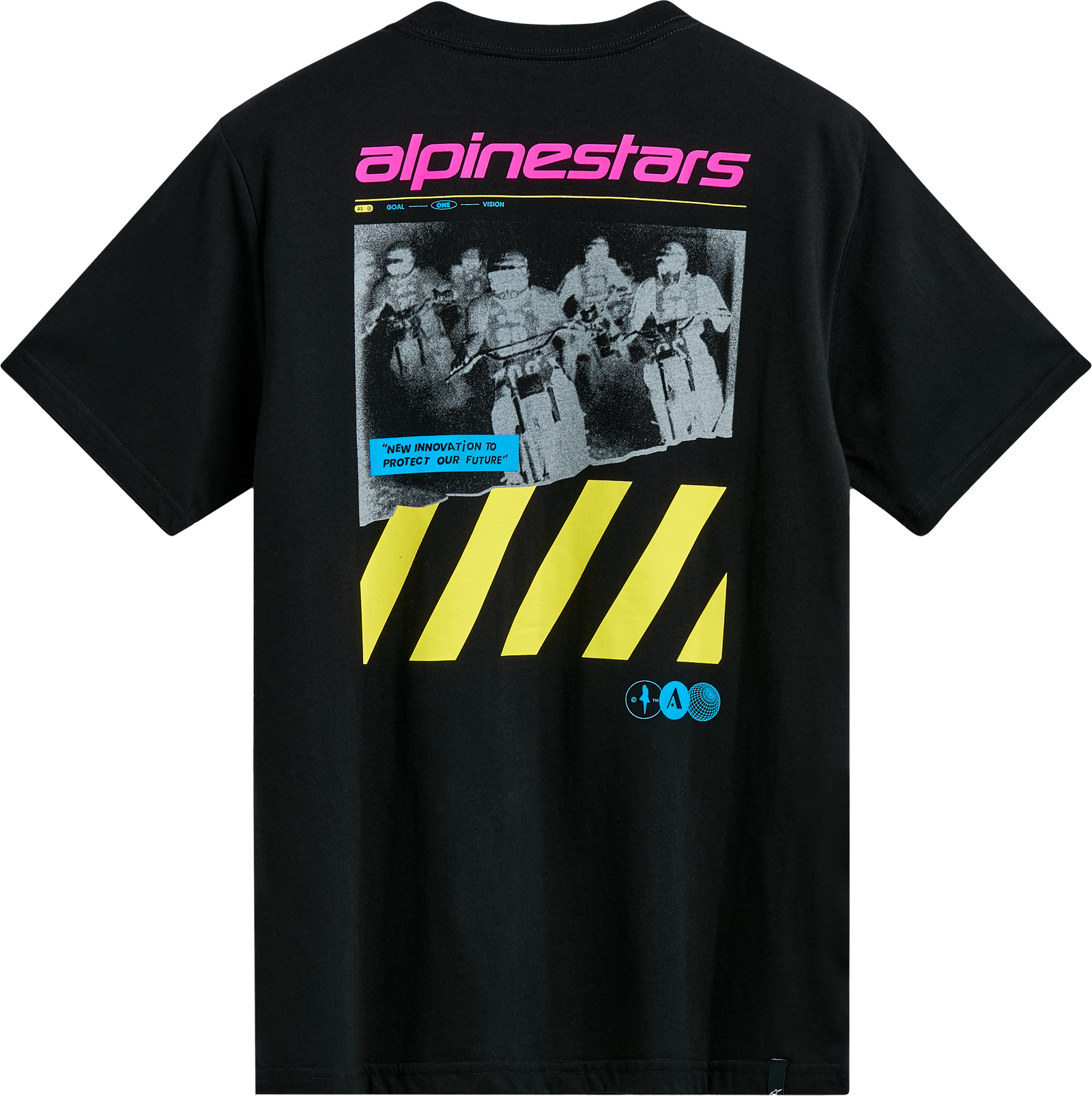 No Barrier Ss Csf Tee Black Lg