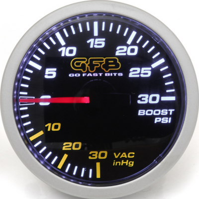 GFB 52mm Boost Gauge 30psi