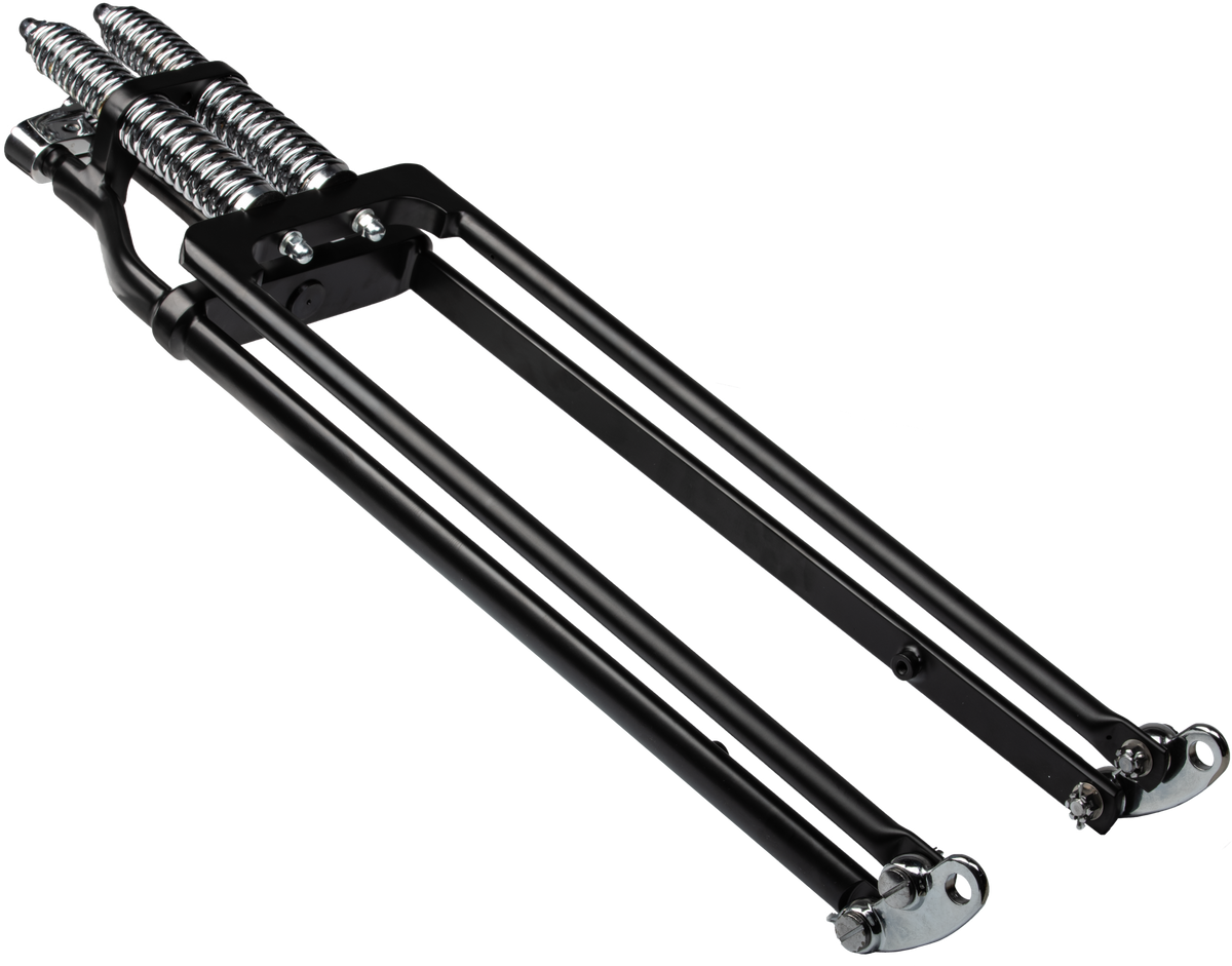 Springer Fork Tapered Leg +6 Black