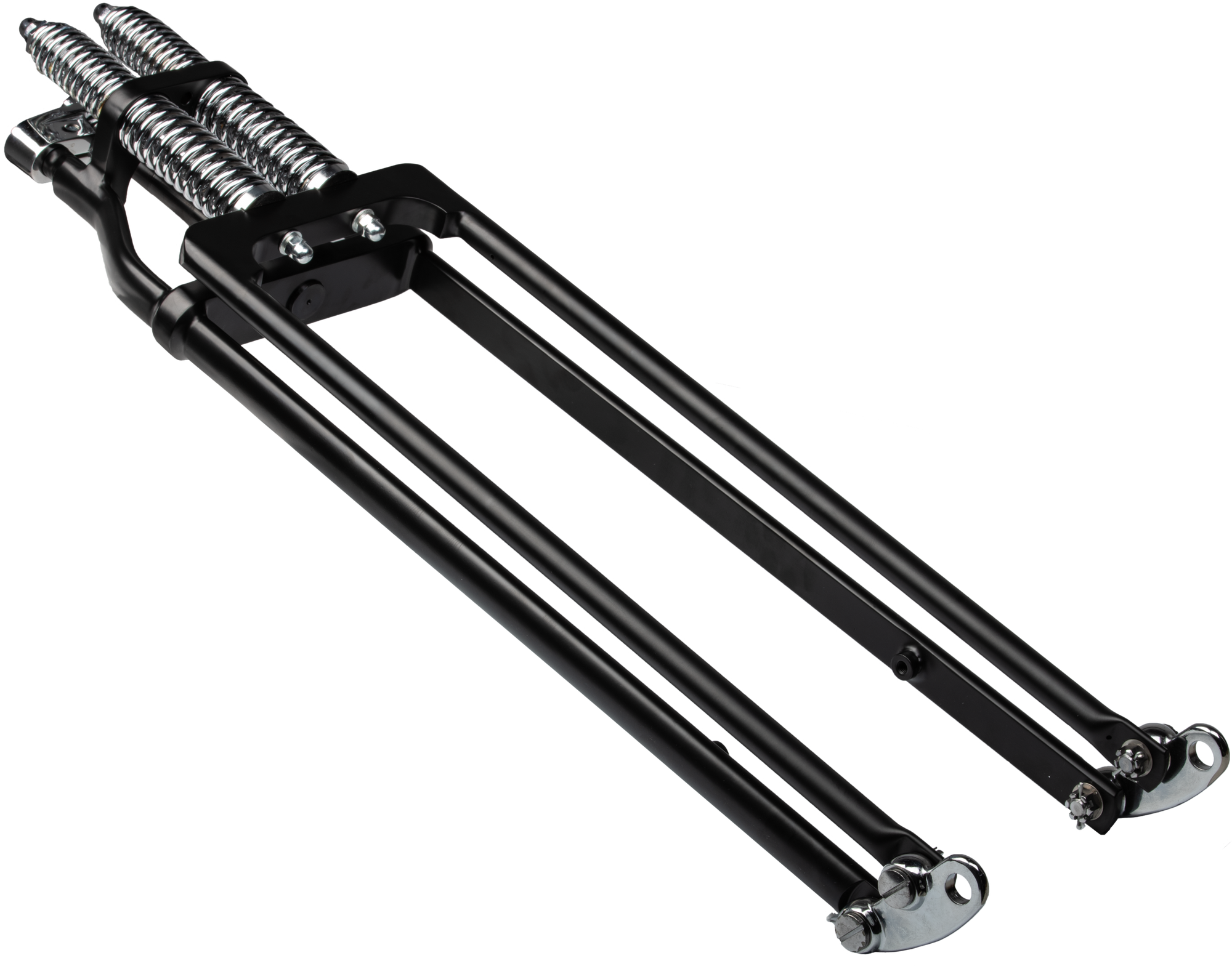 Springer Fork Tapered Leg +6 Black