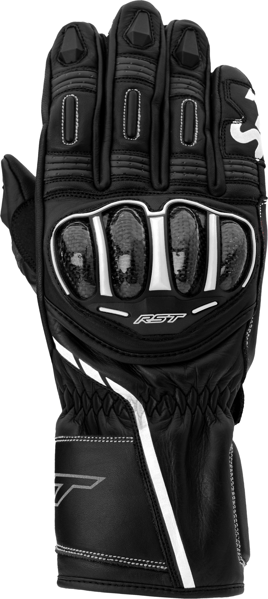 Ladies S1 Ce Glove Black/White  Md