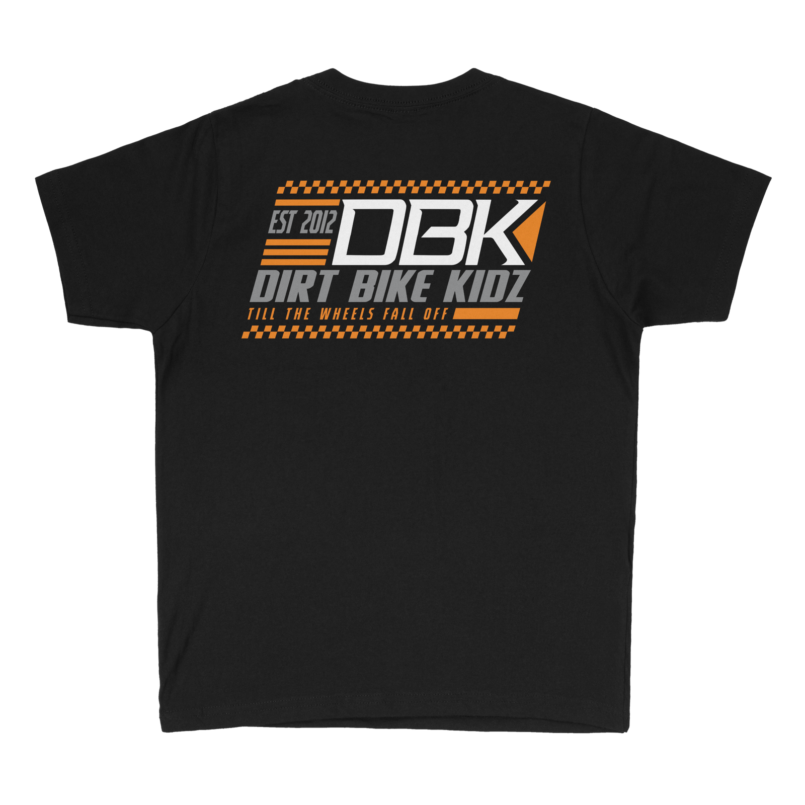 We Race Youth Tee Black Ys