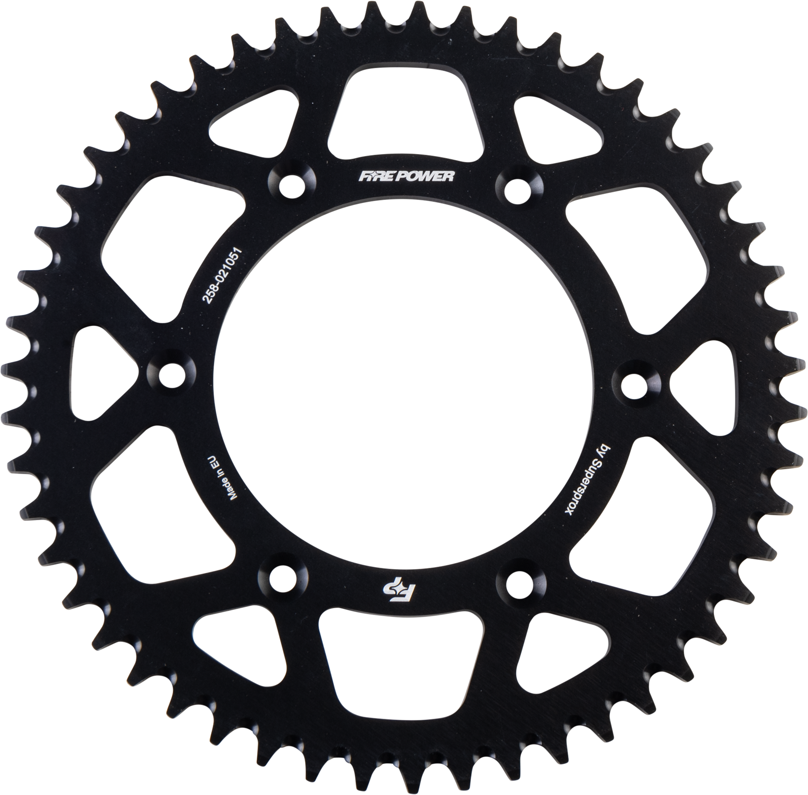 Rear Sprocket Aluminum 51t Blk