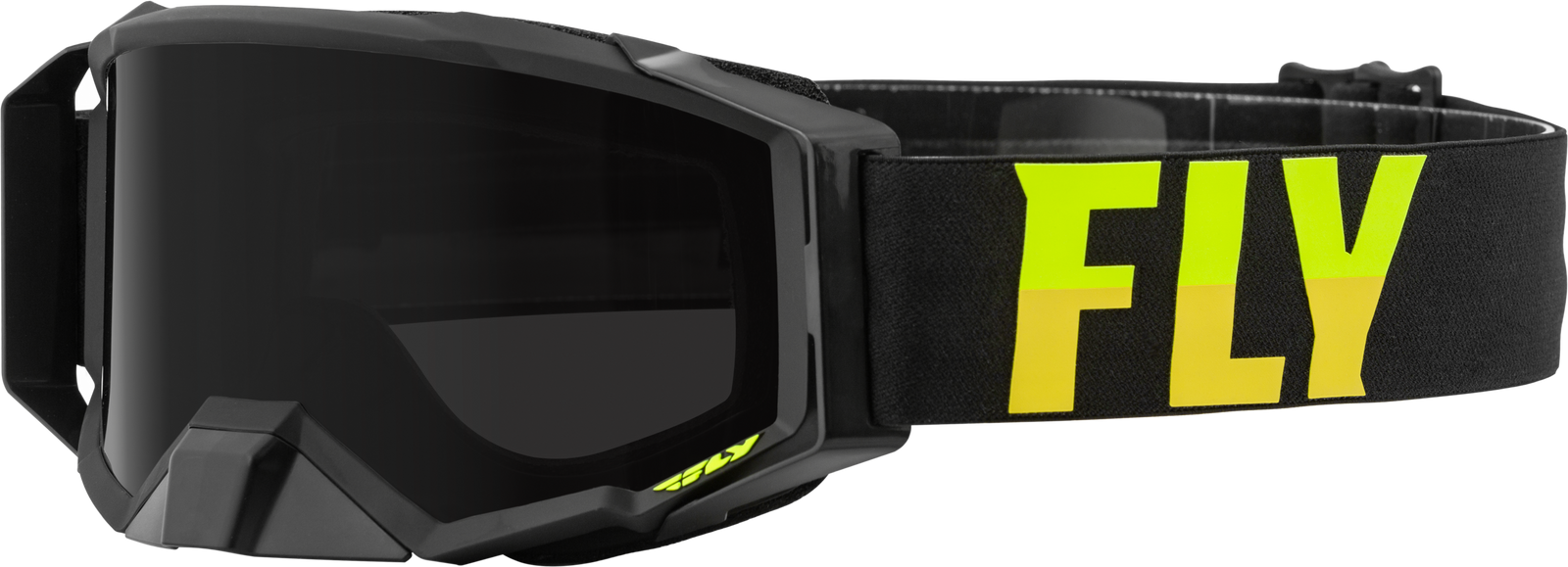 Zone Pro W/C Goggle Blk/Hi Vis W/Dark Smoke Polar Hydro Lens