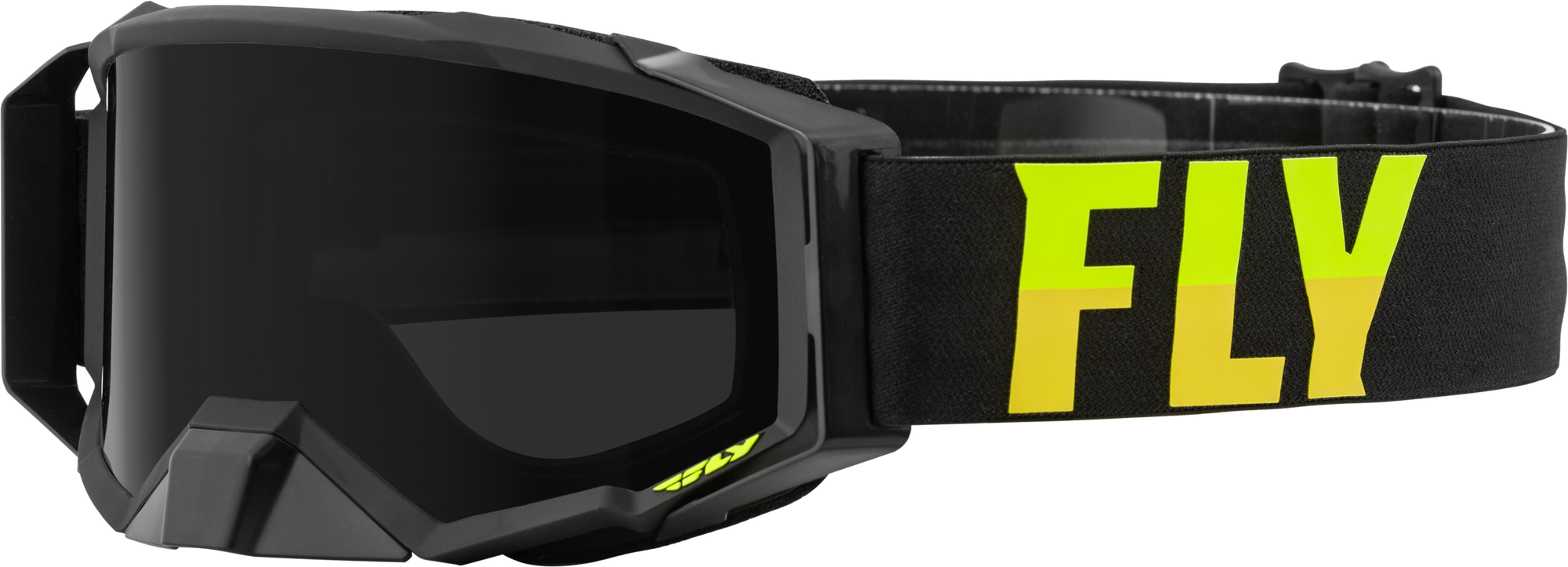 Zone Pro W/C Goggle Blk/Hi Vis W/Dark Smoke Polar Hydro Lens