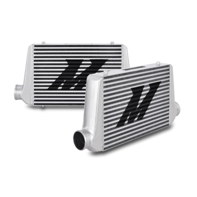 Mishimoto Universal Silver G Line Bar &amp; Plate Intercooler Overall Size: 24.5x11.75x3 Core Size: 17.5
