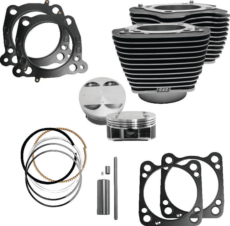 S&S Cycle 2017 M8 Touring 4.250in Bore x 4.375in Stroke 107 To 124 Big Bore Kit