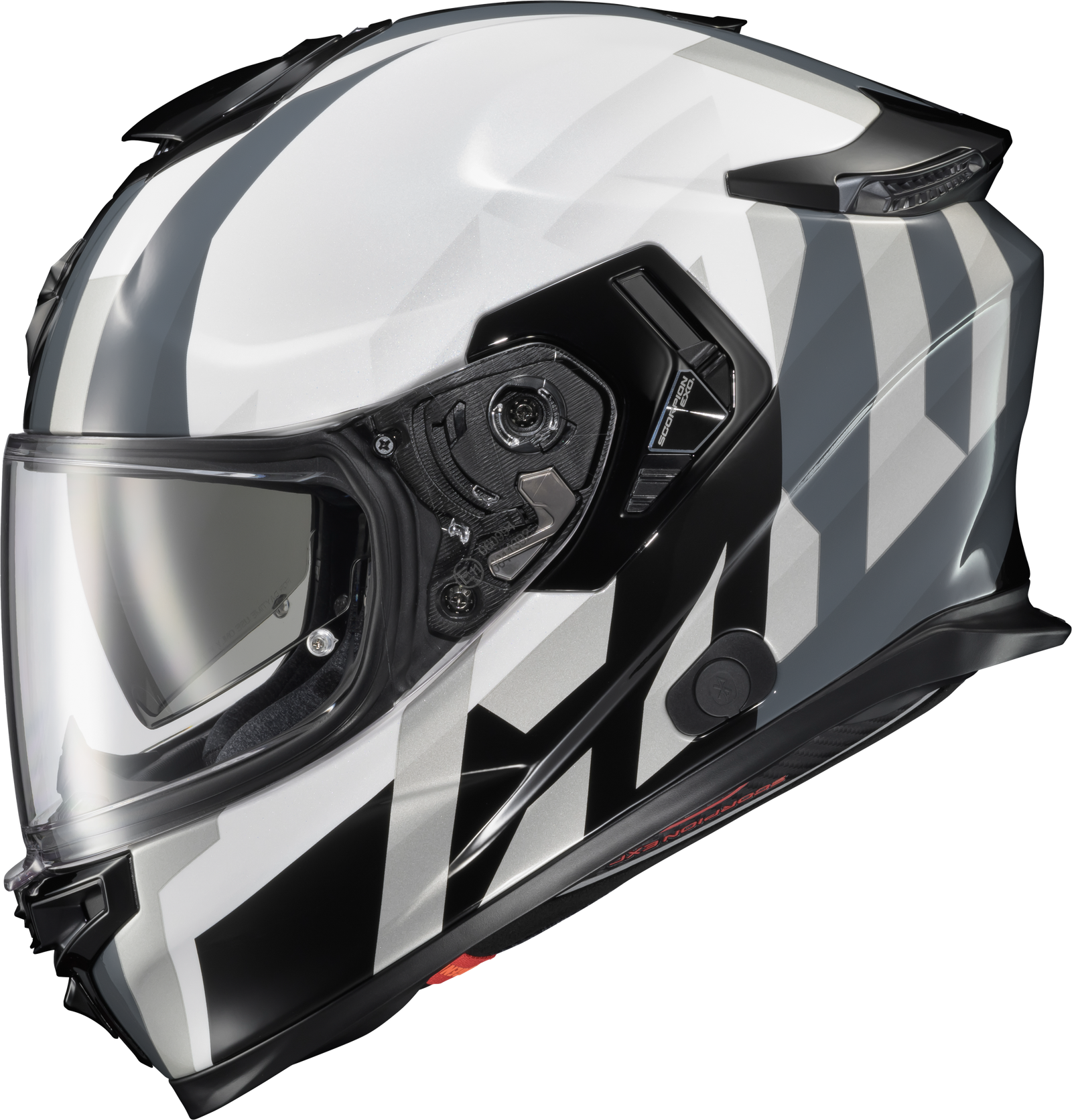 Exo Eclipse Full Face Helmet Pivot White Md