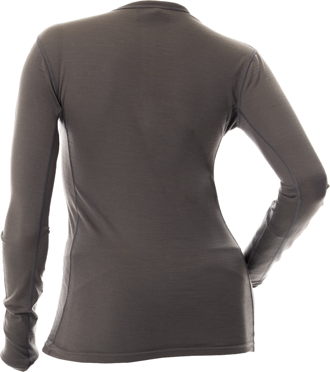 Merino Wool Base Layer Shirt Grey 2x