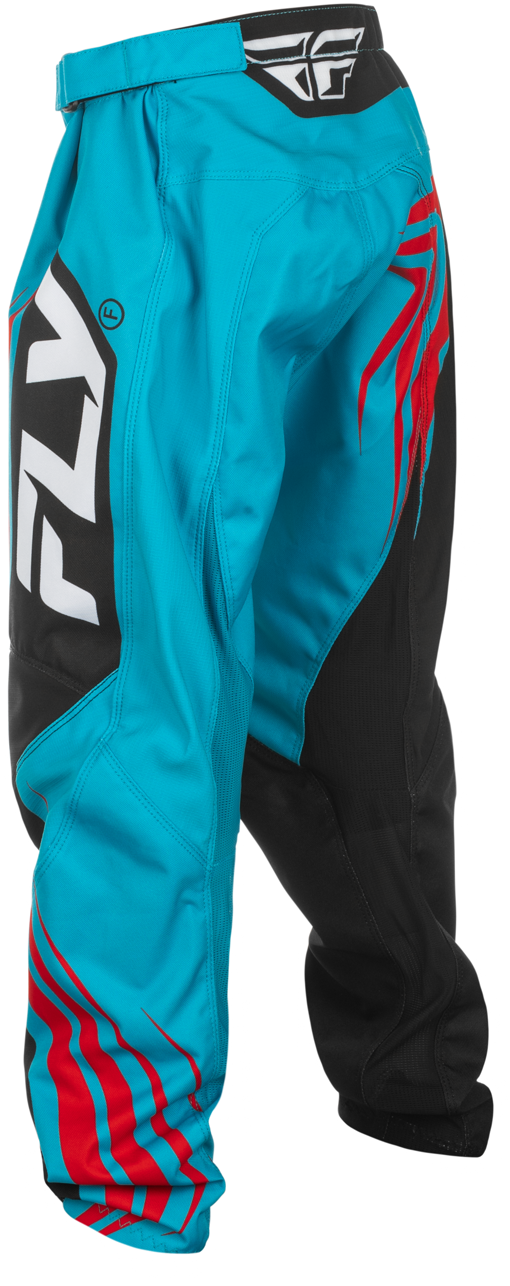 Youth F 16 Pants Ca/Ny Cyan/Black/Red Sz 24