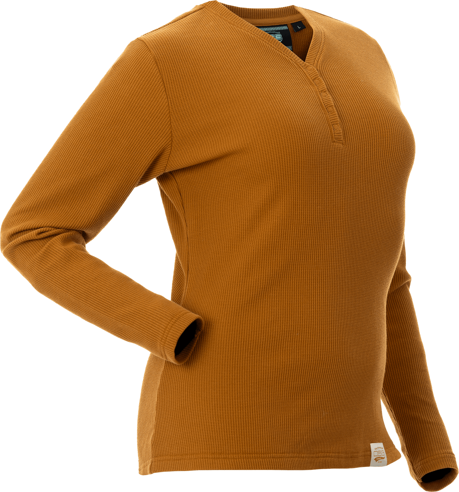 Cozy Waffle Shirt Fawn 2x