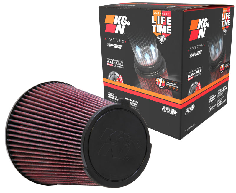 K&N Replacement Air Filter 10-12 Ford Mustang Shelby GT500 5.4L V8
