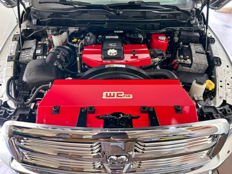 Wehrli 13-18 Cummins Fabricated Aluminum Radiator Cover - Gloss White