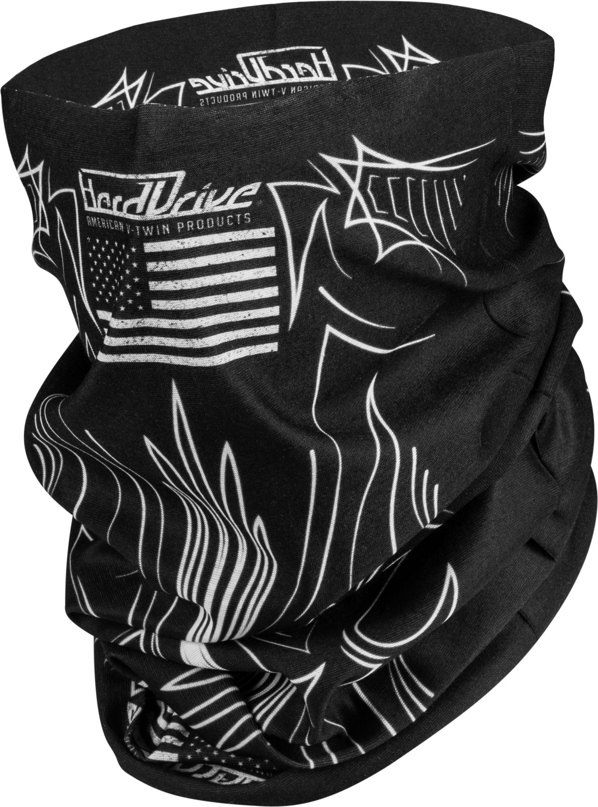 Harddrive Neck Gaitor True Black