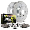 Power Stop 10-13 Audi A3 Rear Z26 Street Warrior Brake Kit