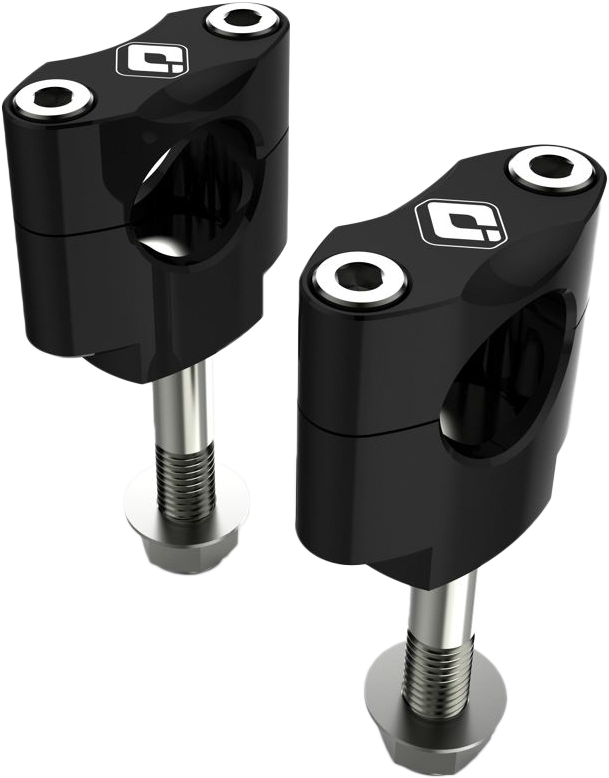 7/8&quot; Odi  Bar Mount Black 7/8&quot;