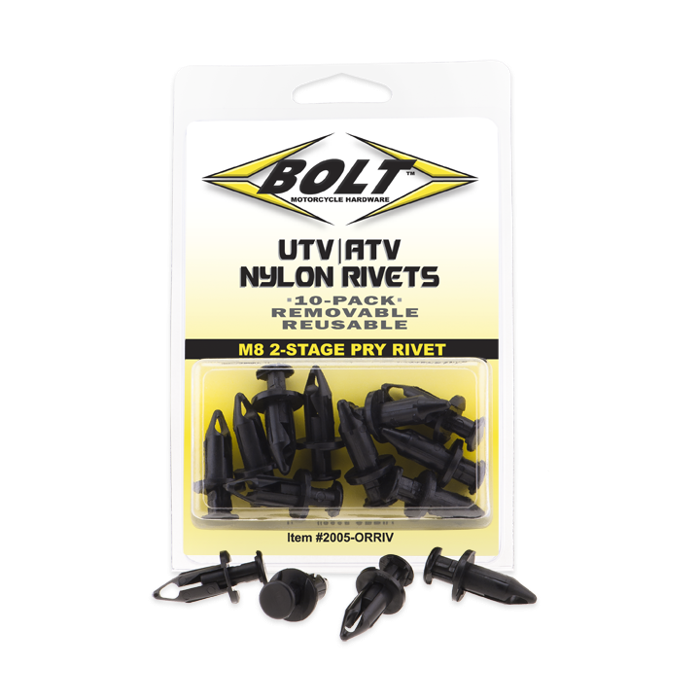 M8 PRY RIVET KIT 10/PK