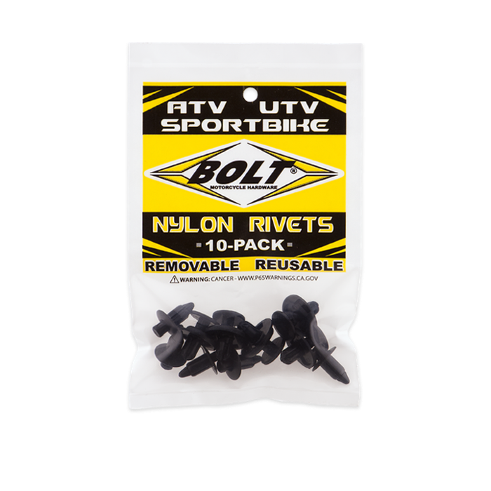 M7 PUSH &amp; PRY RIVETS 10/PK