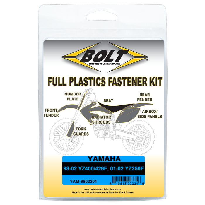 BODY WORK FASTENER KIT - YAM
