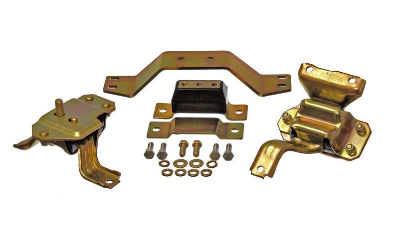 Energy Suspension 99-04 Ford Mustang 4.6L V8 Black Motor &amp; Transmission Mount Set