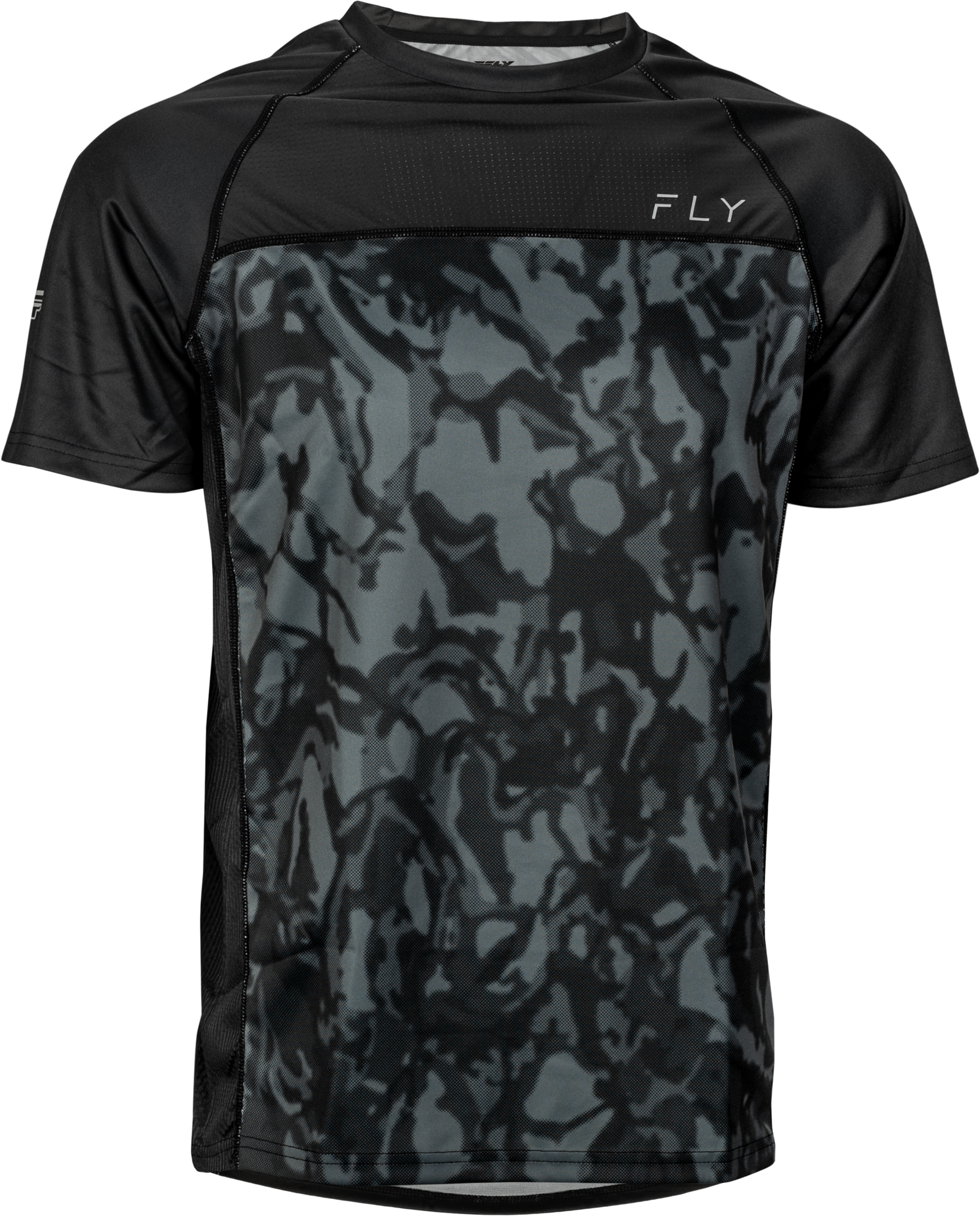 Super D Jersey Dark Grey Camo/Black Sm