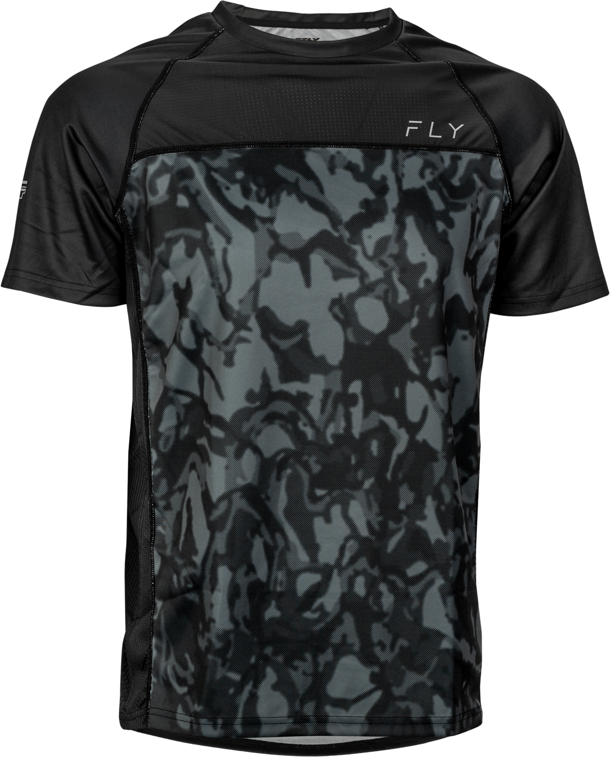 Super D Jersey Dark Grey Camo/Black Lg