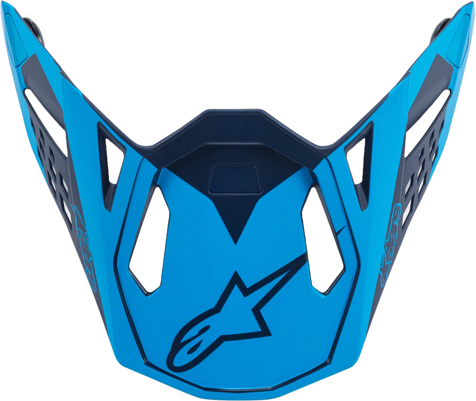 M10 Helmet Visor Meta Matt Blue