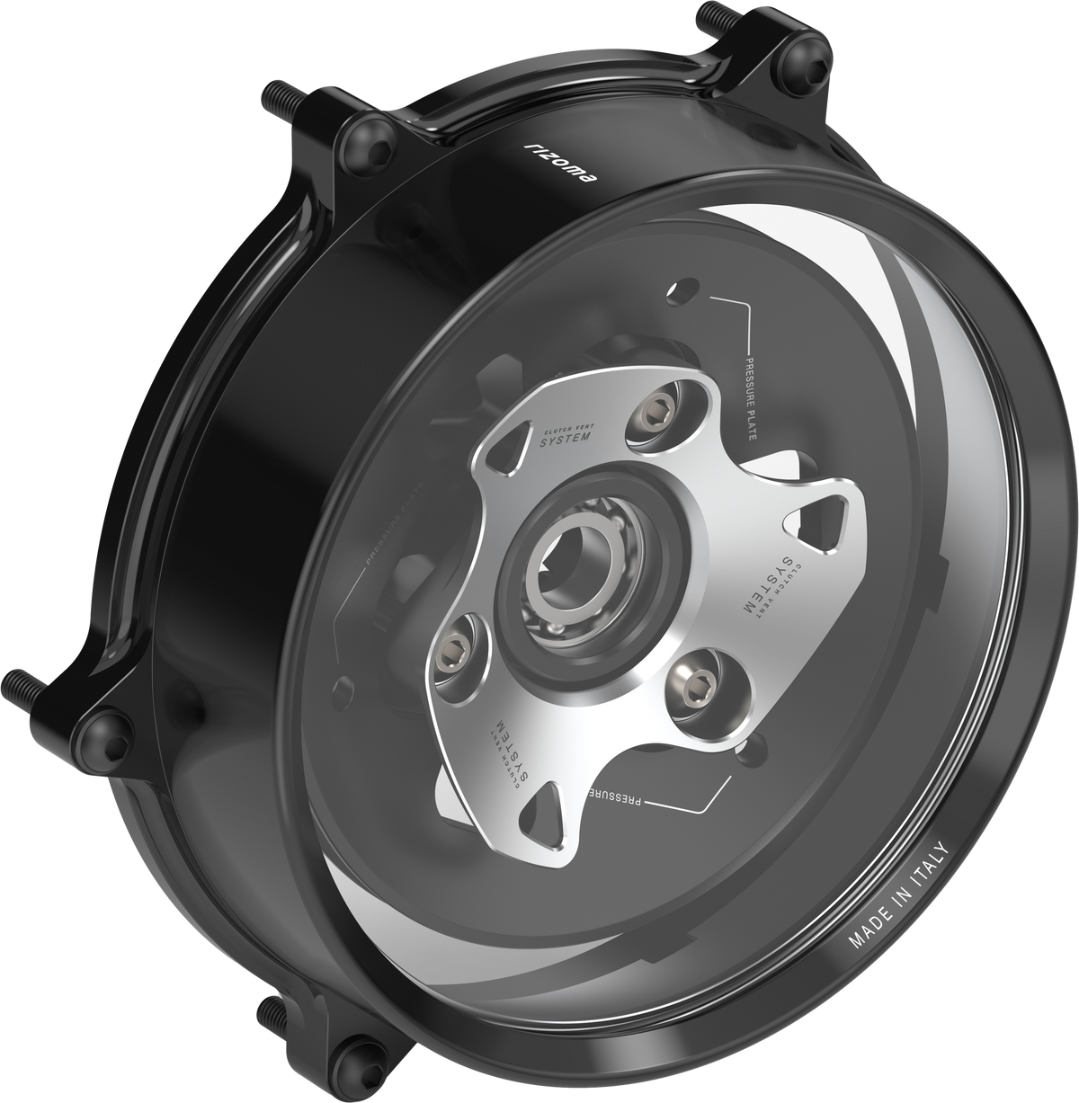 Clutch Cover Silver Duc V2