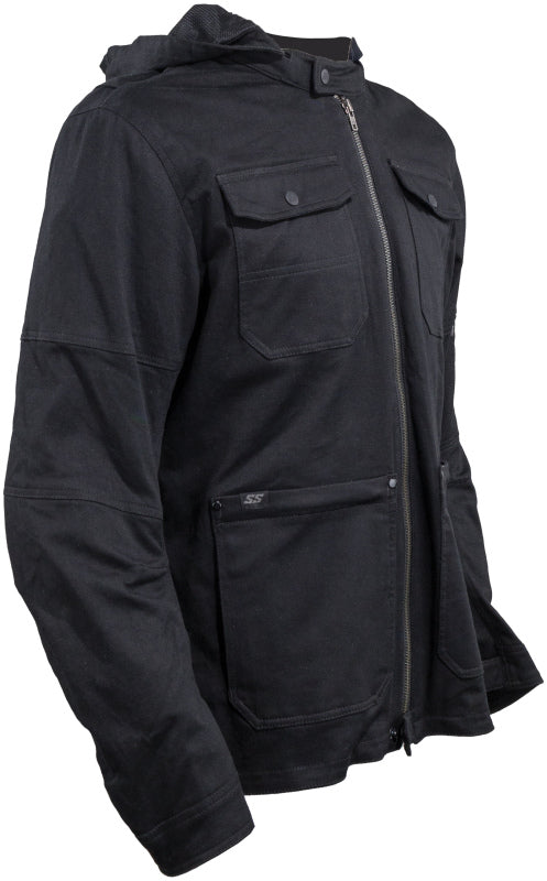 Speed and Strength Dogs Of War 2.0 Textile Jacket Black - Small