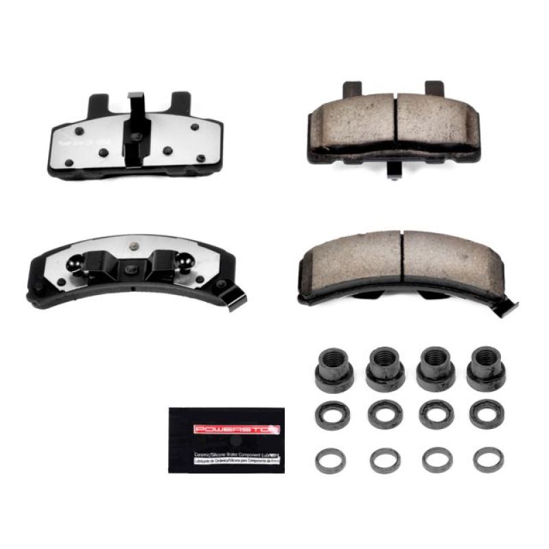 Power Stop 1993 Cadillac 60 Special Front Z36 Truck &amp; Tow Brake Pads w/Hardware