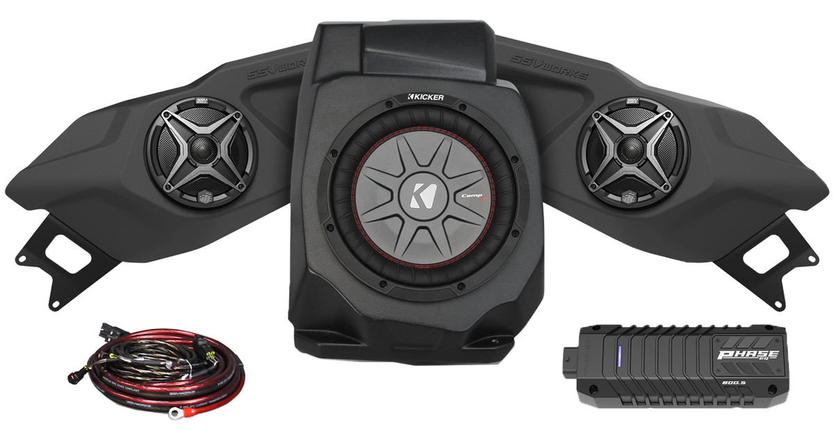 3 Speaker Plug And Play Kit Ride Command