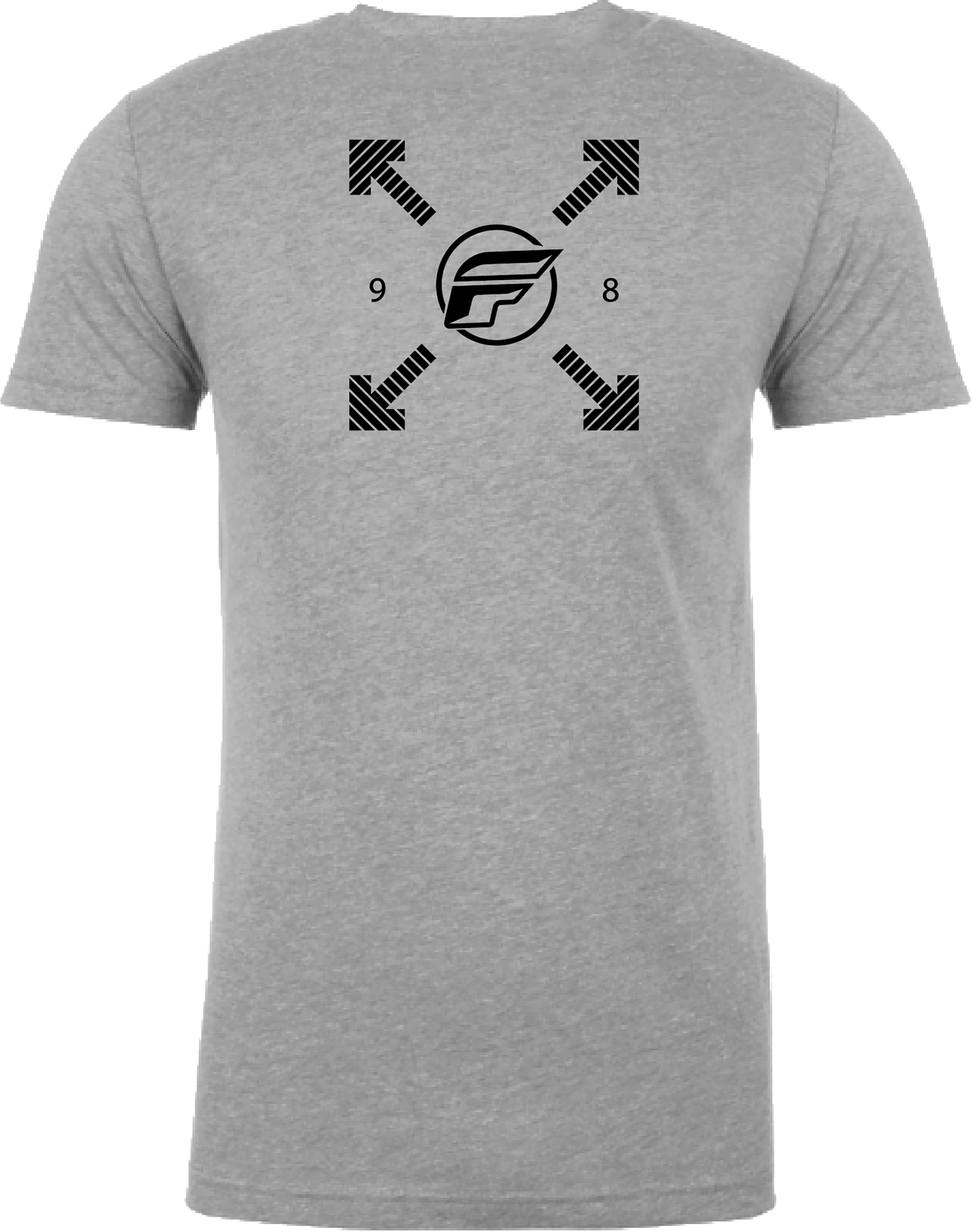 Fly Lost Tee Dark Grey Heather Xl
