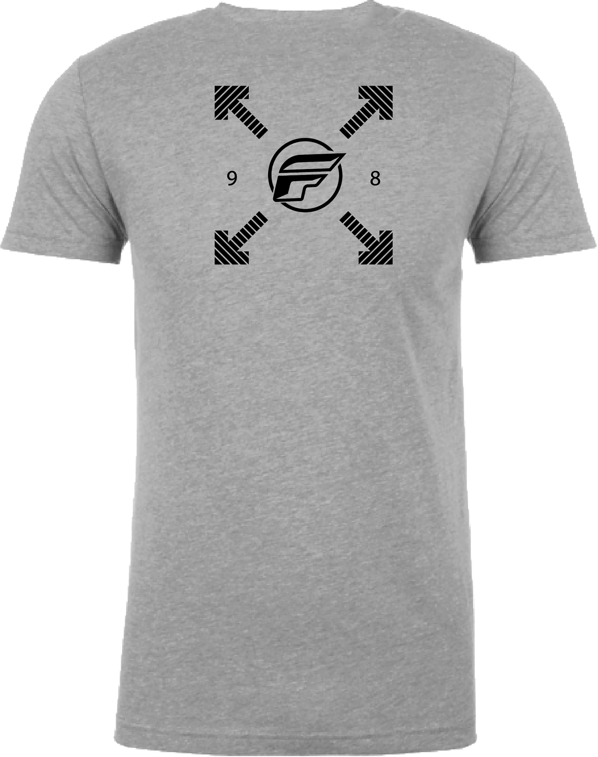 Fly Lost Tee Dark Grey Heather Lg
