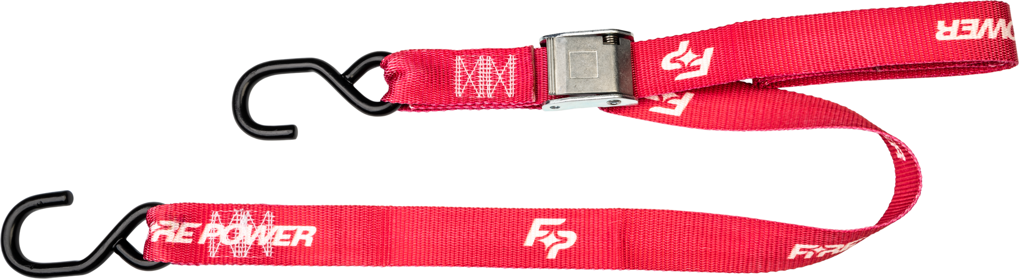1.5" Tie Down Red 2/Pk