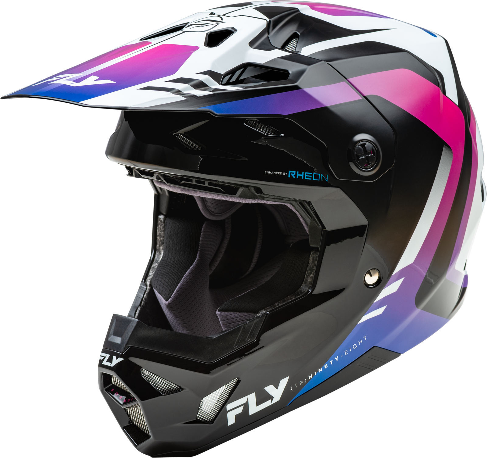 Formula Cp Krypton Helmet White/Black/Purple Xl