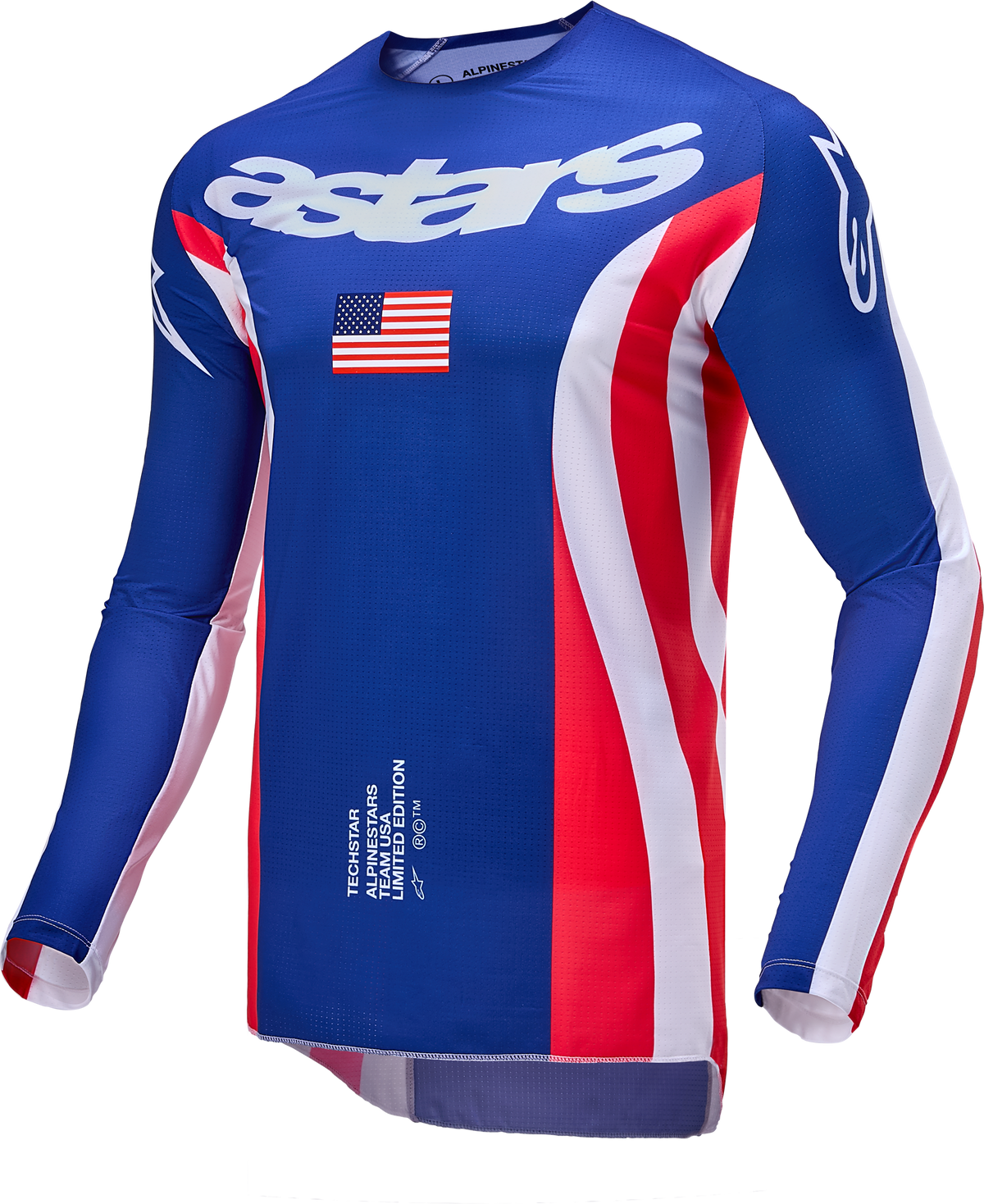 Techstar Union Le Jersey Brt Red/Dk Blue/Wht Sm