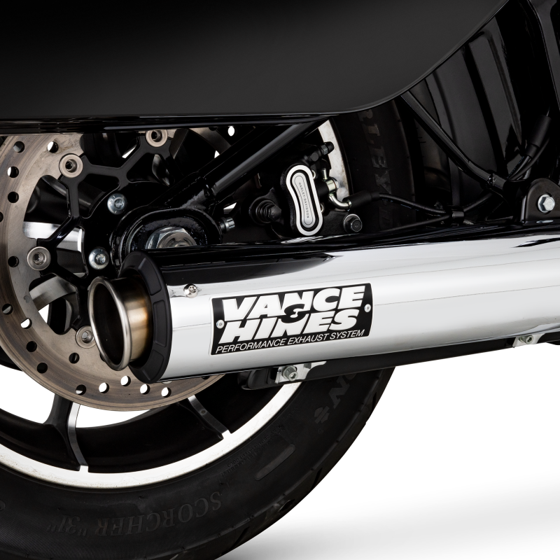 Vance & Hines 2025 Narrow Tire Softail Supersport Slip-On - Chrome