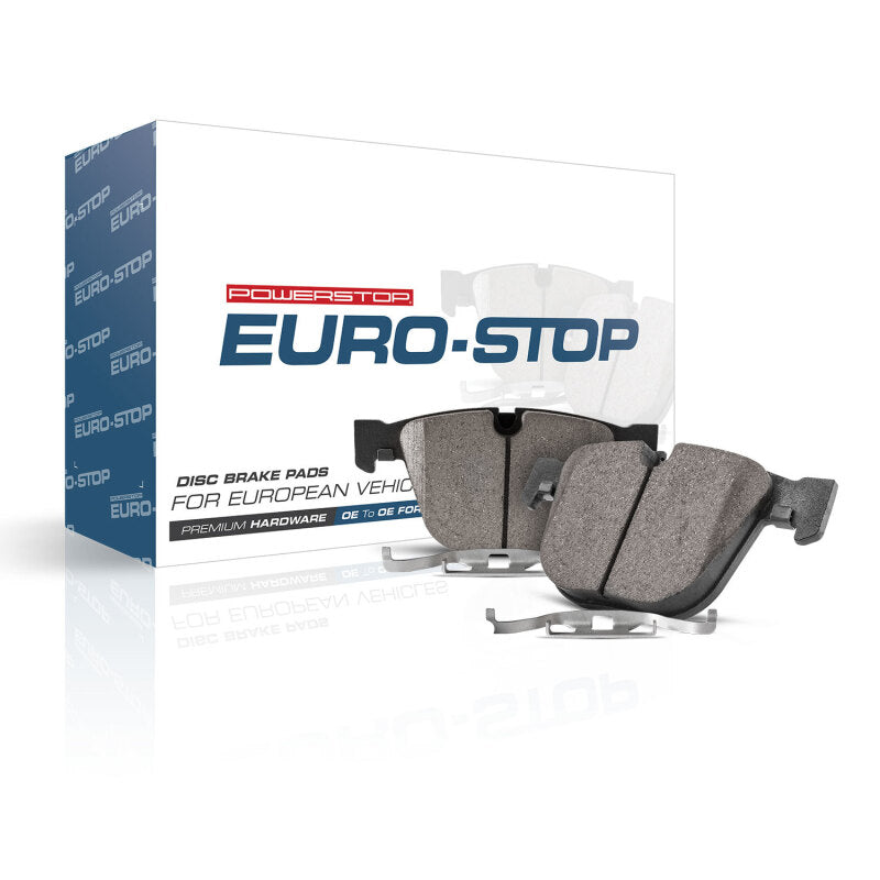 Power Stop 15-19 Volkswagen e-Golf Euro-Stop ECE-R90 Front Brake Pads