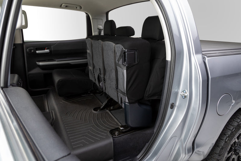 Covercraft 19-22 Ford F250 Carhartt Super Dux PrecisionFit Custom Second Row Seat Covers - Black