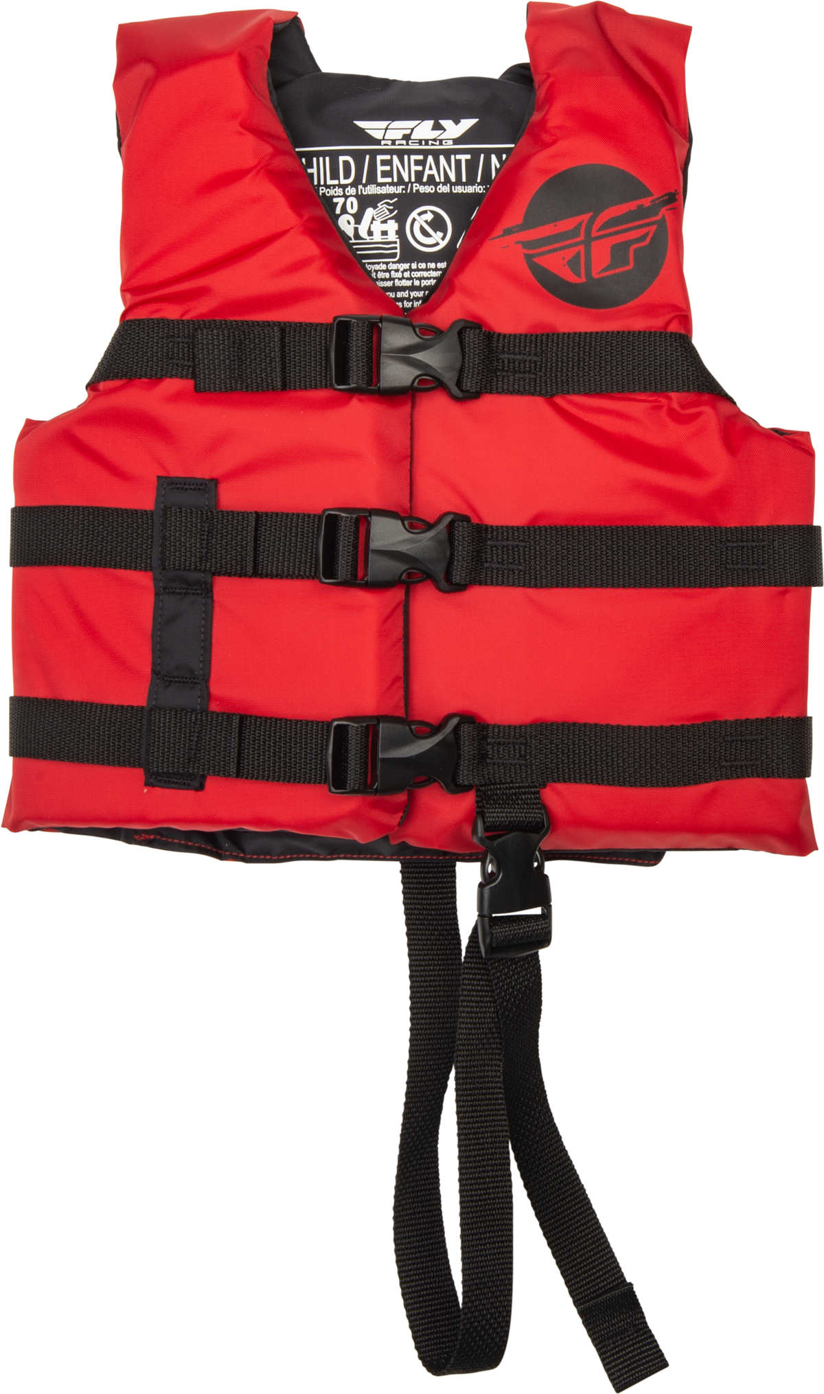 Child Flotation Vest Red/Black