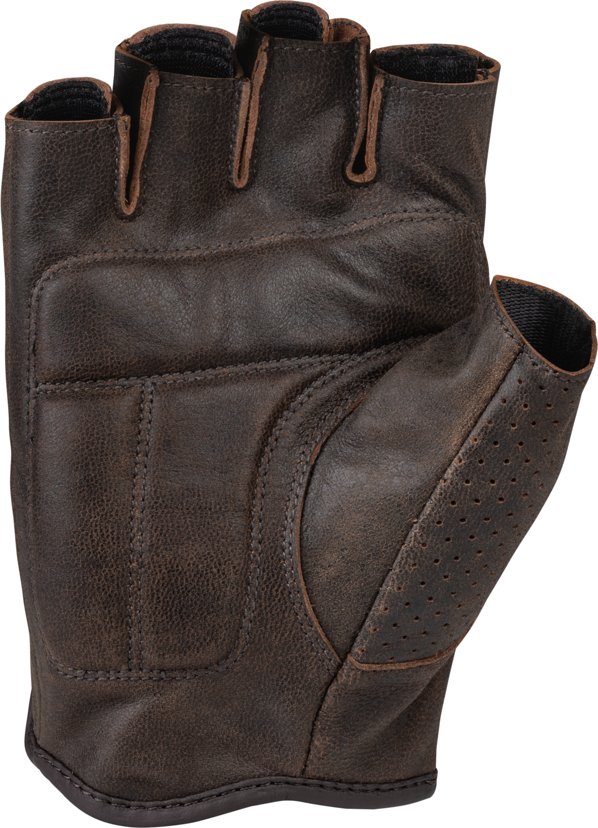 Half Jab Gloves Brown Lg