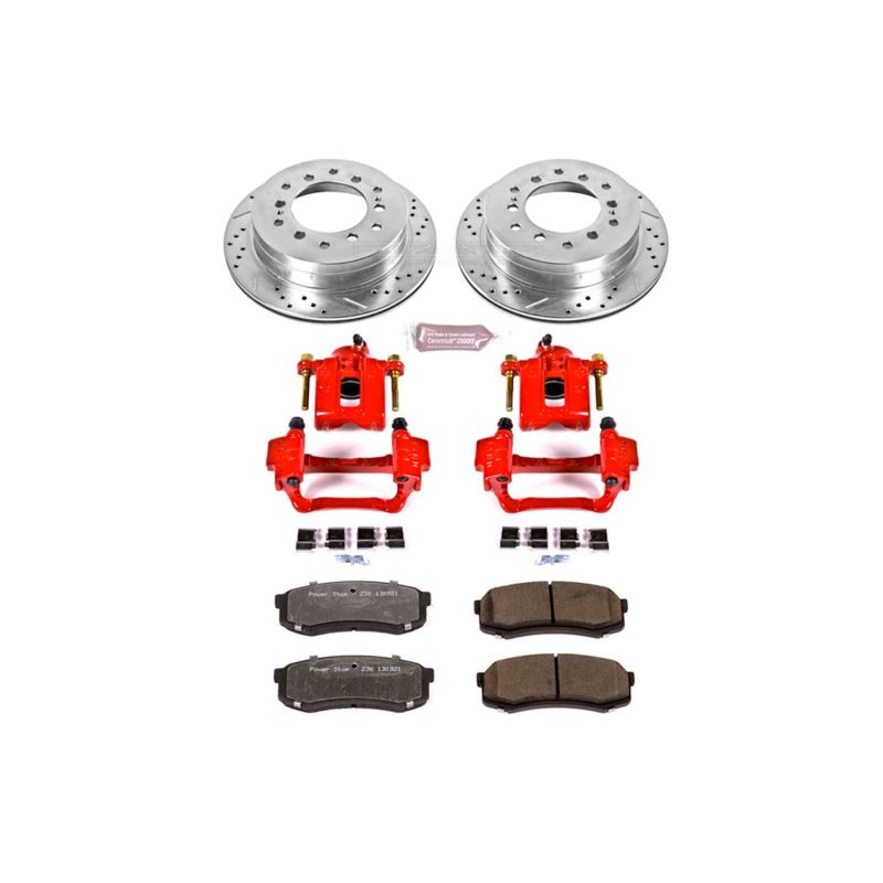 Power Stop 03-09 Lexus GX470 Rear Z36 Truck &amp; Tow Brake Kit w/Calipers