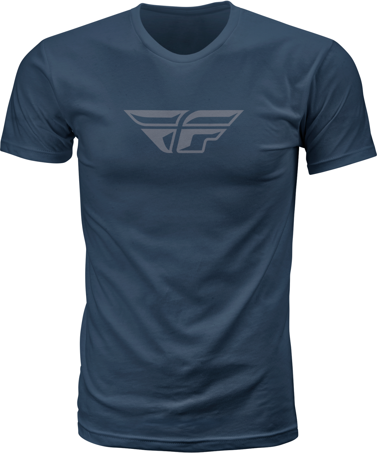 Fly F Wing Tee Midnight Navy/Grey Sm
