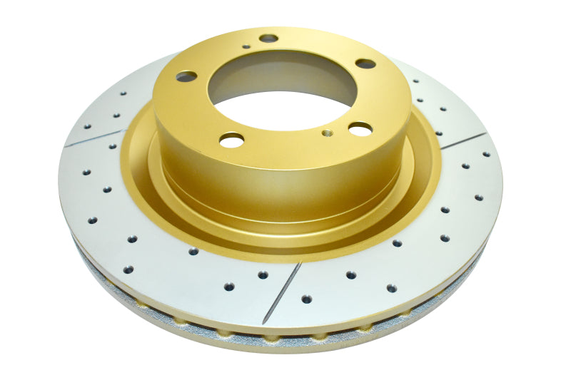 DBA 08-21 Lexus LX570 Front Drilled &amp; Slotted Street Series Rotor