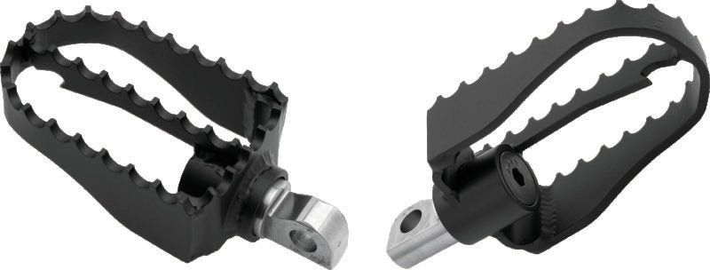 Burly Brand MX Pegs Rider - Black