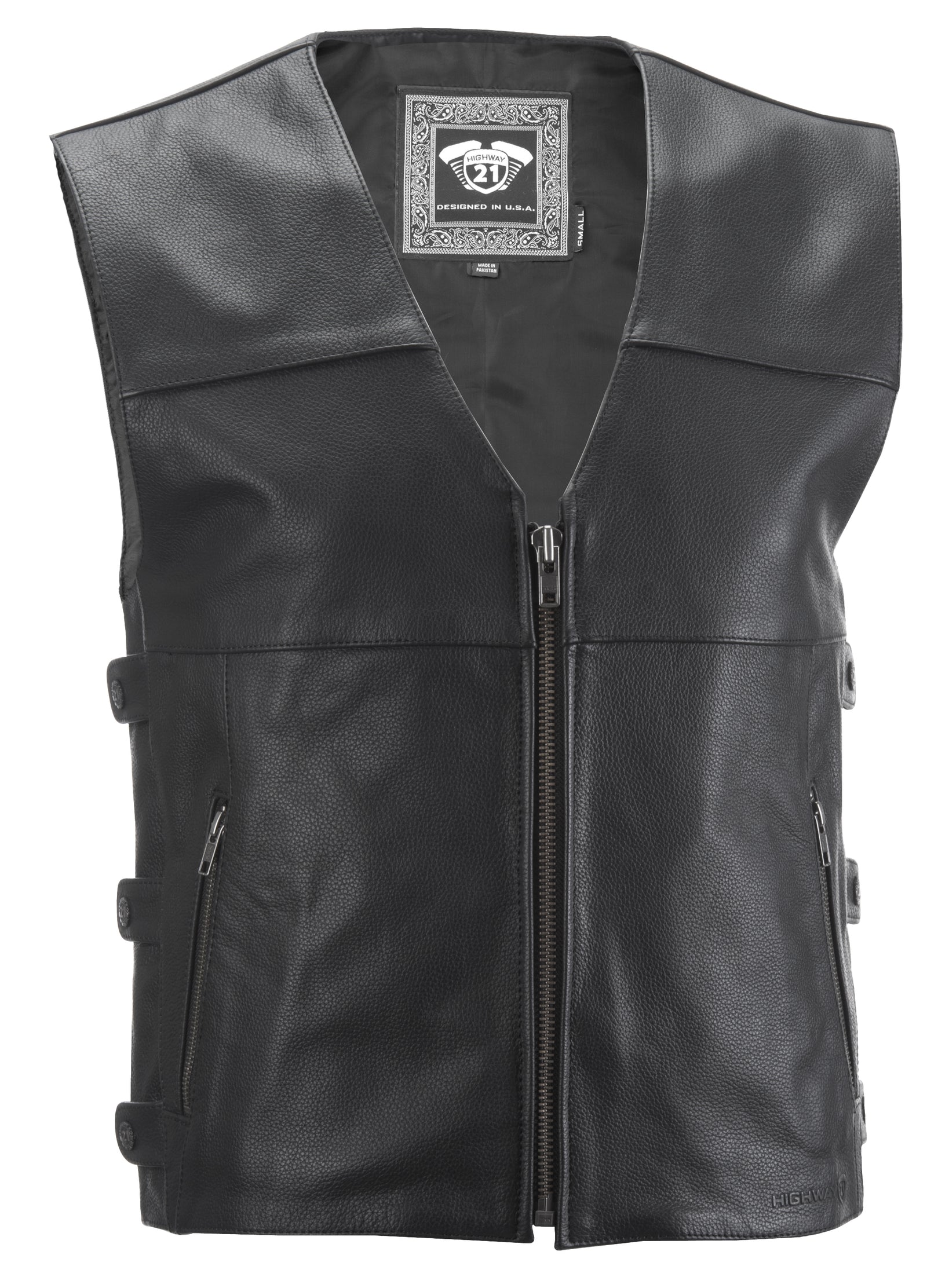 12 Gauge Vest Black Lg