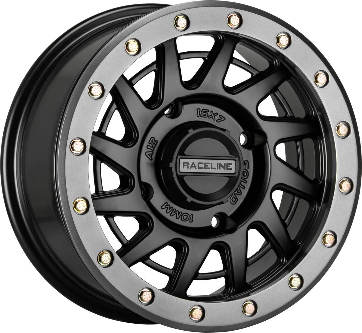 Squad Bdlk Wheel 15x7 4/137 6+1(+38mm) Blk/Gunmetal